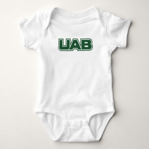 UAB Bold Block Letter Logo Baby Bodysuit