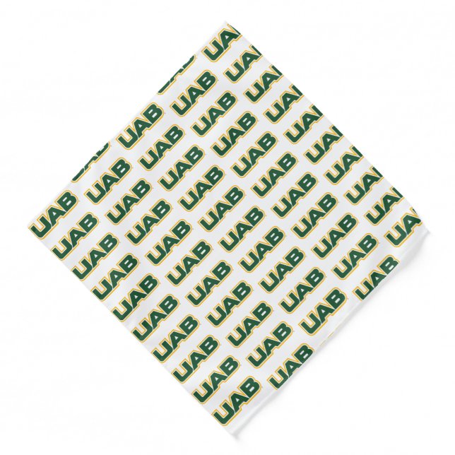 UAB Bold Block Letter Logo Bandana (Front)