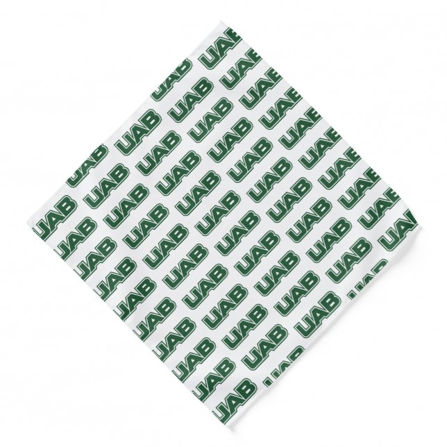 UAB Bold Block Letter Logo Bandana (Front)