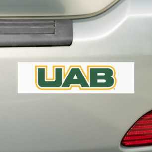 UAB Bold Block Letter Logo Bumper Sticker