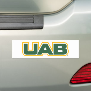 UAB Bold Block Letter Logo Car Magnet