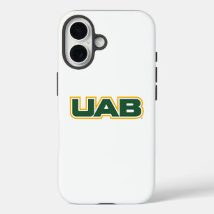 UAB Bold Block Letter Logo iPhone 16 Case