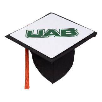 UAB Bold Block Letter Logo Graduation Cap Topper