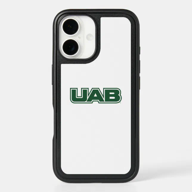 UAB Bold Block Letter Logo Otterbox iPhone Case