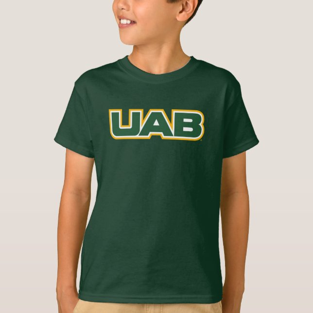 UAB Bold Block Letter Logo T-Shirt (Front)