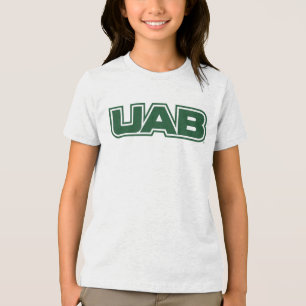 UAB Bold Block Letter Logo Tri-Blend Shirt