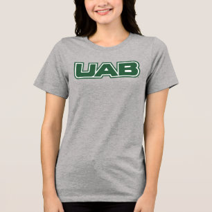 UAB Bold Block Letter Logo Tri-Blend Shirt
