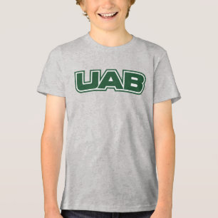 UAB Bold Block Letter Logo Tri-Blend Shirt