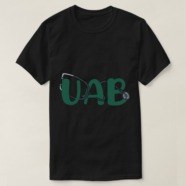 UAB Medical Sticker T-Shirt (Design Front)