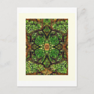 UABSTRACT AMBIDEXTROUS TREES #66, Edit G, Oil.   Postcard