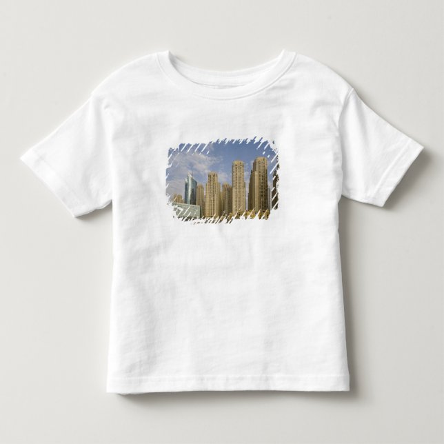 UAE, Dubai, Marina. Jumeirah Beach Residence Toddler T-shirt (Front)