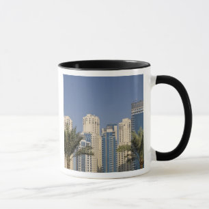 UAE, Dubai. Towers of Jumeirah Beach Residence Mug
