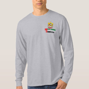 UAE Flag and Coat of Arms Patriotic T-Shirt