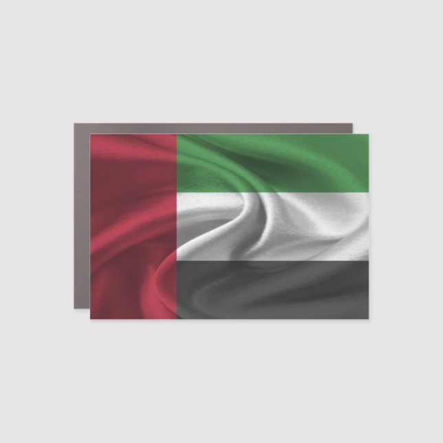 UAE Flag Car Magnet (Front)