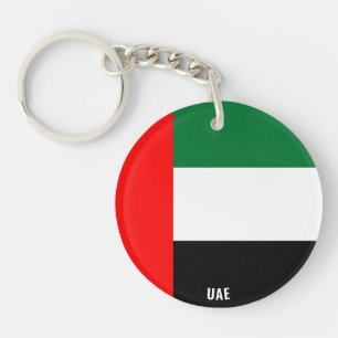 UAE Flag Charming Patriotic Keychain
