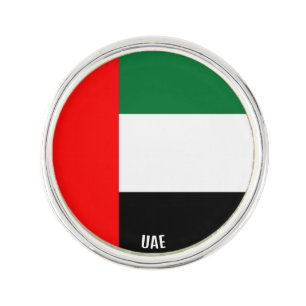 UAE Flag Elegant Patriotic Lapel Pin
