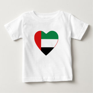 UAE Flag Heart T-Shirt