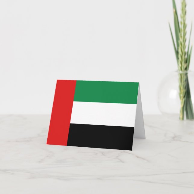 UAE Flag Notecard (Front)