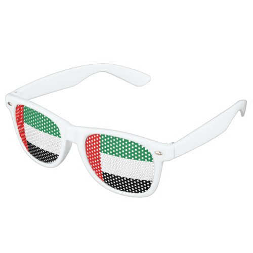 UAE Flag Retro Sunglasses