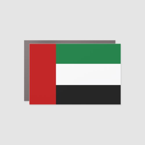 UAE United Arab Emirates Car Magnet