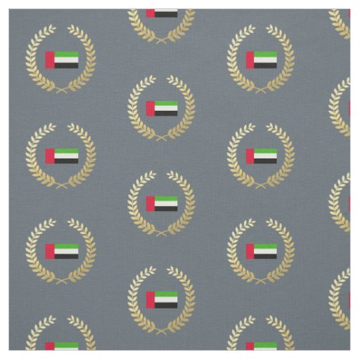 UAE United Arab Emirates Flag Fabric