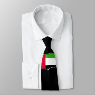 Flag of United Arab Emirates Mens Tie Clip Tack Bar