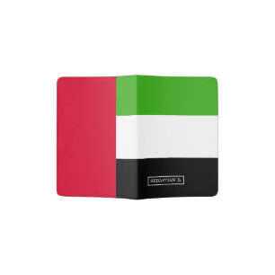 UAE United Arab Emirates Flag Passport Holder