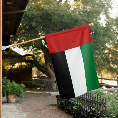 UAE United Arab Emirates House Flag