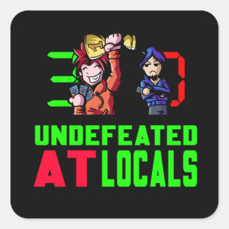 UaL Team Logo Square Stickers