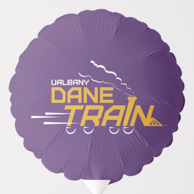 UAlbany Dane Train Logo Balloon (Front)