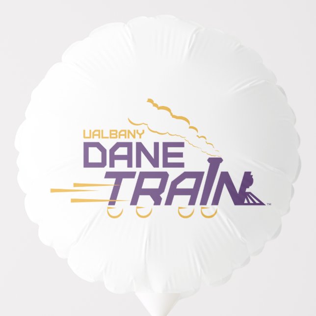 UAlbany Dane Train Logo Balloon (Front)