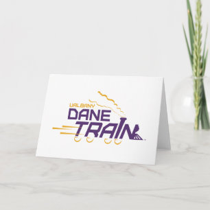 UAlbany Dane Train Logo Card