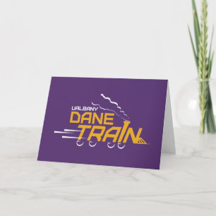 UAlbany Dane Train Logo Card
