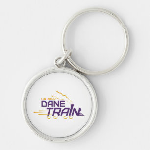 UAlbany Dane Train Logo Keychain