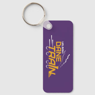 UAlbany Dane Train Logo Keychain