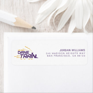 UAlbany Dane Train Logo Label