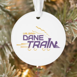 UAlbany Dane Train Logo Ornament