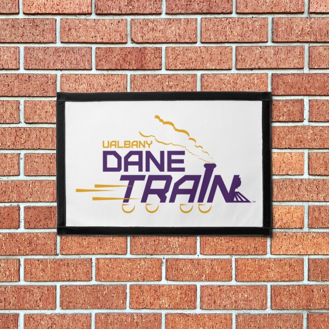UAlbany Dane Train Logo Pennant (Insitu 1)