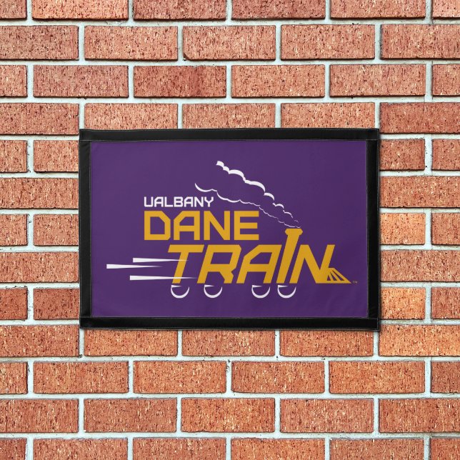 UAlbany Dane Train Logo Pennant (Insitu 1)