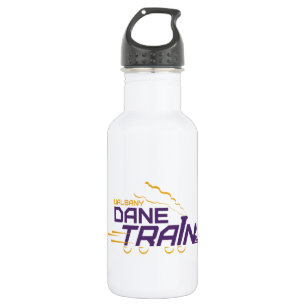 UAlbany Dane Train Logo Stainless Steel Water Bottle