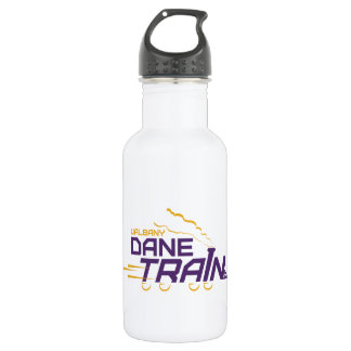 UAlbany Dane Train Logo Stainless Steel Water Bottle
