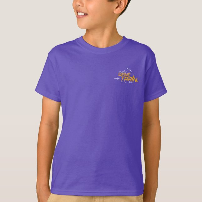 UAlbany Dane Train Logo T-Shirt (Front)