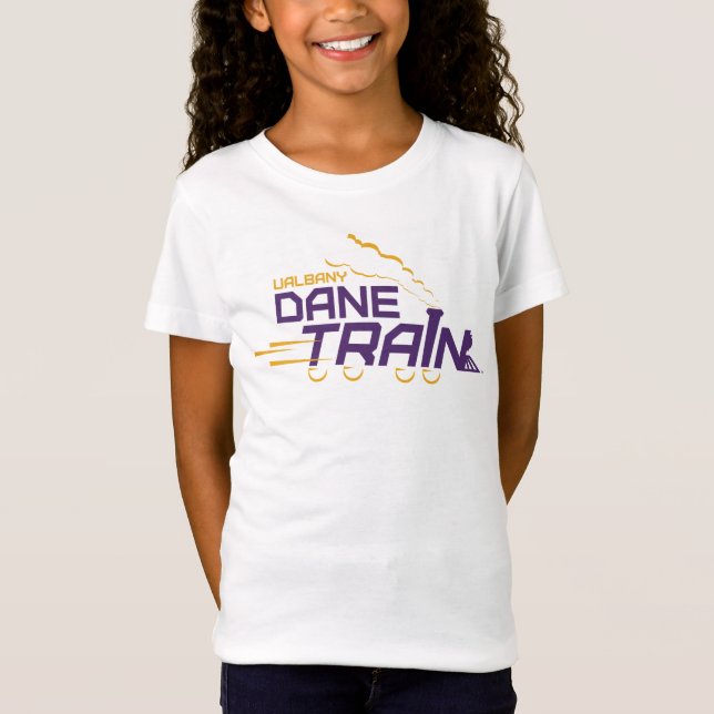 UAlbany Dane Train Logo T-Shirt (Front)