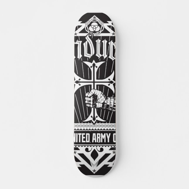 UAOL HAND SKATEBOARD DECK (Front)