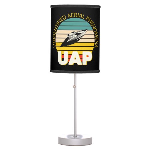 UAP Unidentified Aerial Phenomena or UFO Table Lamp