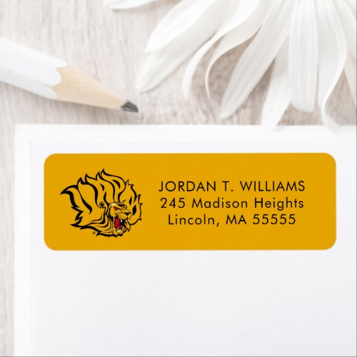 UAPB Golden Lions Graduate Label