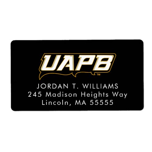 UAPB Golden Lions Graduate Label