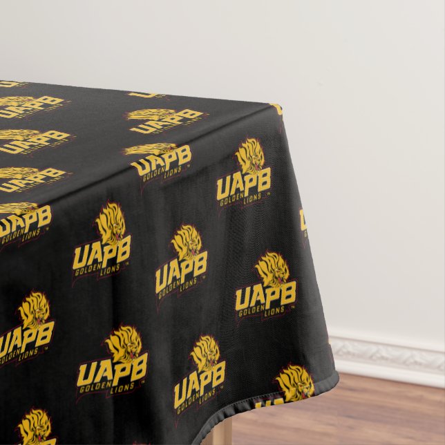 UAPB Golden Lions Graduate Tablecloth (In Situ)