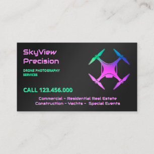 UAV Drone Photography Business Card