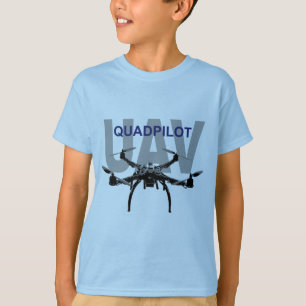 UAV Quadpilot Quadcopter Pilot T-Shirt